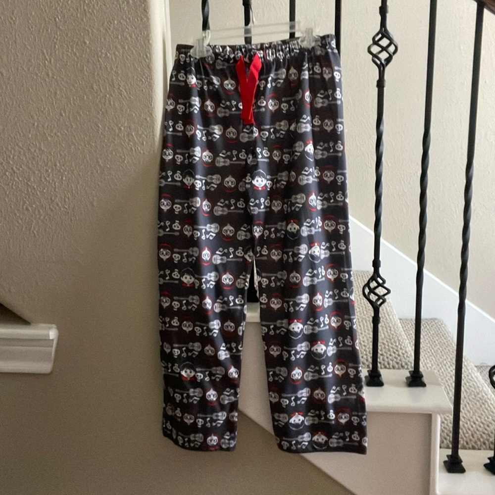 Disney Coco Kids Sz 11/12 Pajama Bottoms Only